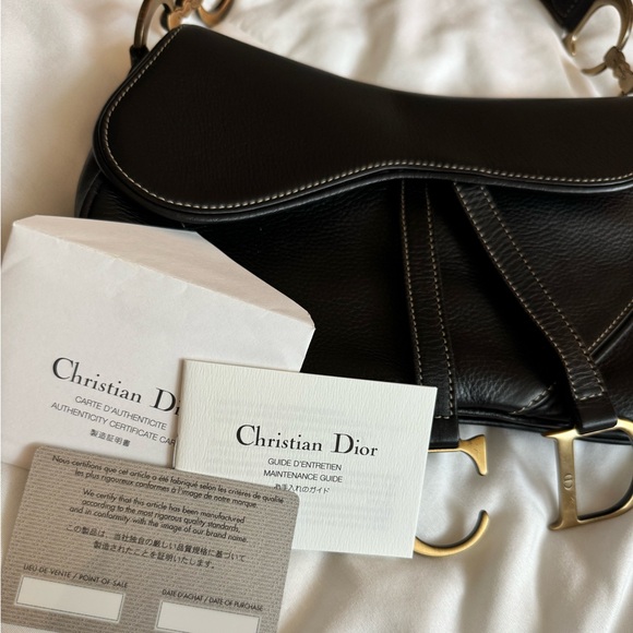 Christian Dior Double Saddle Bag | Vintage | Y2K | Excellent Condition - Picture 5 of 9